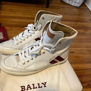 BALLY OLDANI HIGHTOP SNEAKER BOOTS SIZE: 12
